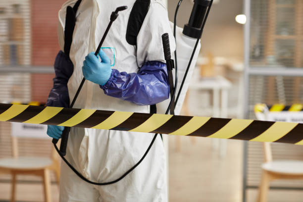 Professional Biohazard technician working in Roscoe, TX